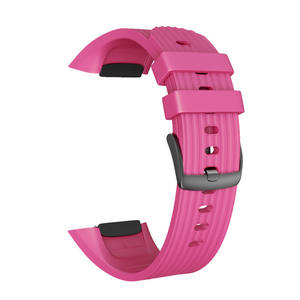 Bracelet de montre en silicone de remplacement de couleur unie <span class=keywords><strong>R360</strong></span>, tendance 2026, nouvelle tendance, équipement durable, compatible avec <span class=keywords><strong>Gear</strong></span> <span class=keywords><strong>Fit</strong></span> <span class=keywords><strong>2</strong></span> - Product Image 5