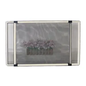 Ventanas de pantalla Extensible, correderas de aluminio de Instalación rápida, con mosquitera, bajo precio