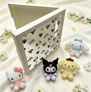Paletas de Sombras de Ojos con Estampados Personalizados de Gatitos Adorables, <span class=keywords><strong>Kuromi</strong></span>, Cinnamoroll y <span class=keywords><strong>My</strong></span> <span class=keywords><strong>Melody</strong></span> - Product Image 2