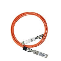 Raise 10G SFP + kabel optik aktif (AOC)-panjang dapat disesuaikan (1m/2m/3m/5m) Optik serat untuk FTTX 10G Ethernet garansi 1 tahun