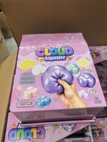 Nouveau design Pistache Beaver Cloud Crunchy Squishy Ball en forme de boule faite à la main, jouet ASMR sonore et croustillant à presser, vente en gros