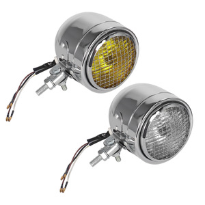 Phare avant de <span class=keywords><strong>moto</strong></span> vintage en métal de qualité pour CG125 <span class=keywords><strong>Harley</strong></span> Cruiser Bobber Chopper, accessoires universels pour <span class=keywords><strong>moto</strong></span> - Product Image 6