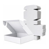 Boîte d'expédition extra résistante, boîte d'emballage colorée, carton pliable, emballage pour vêtements, boîte en carton ondulé