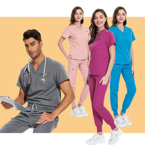 Nuevo estilo, diseño de fábrica, conjuntos de uniformes médicos para mujer, conjuntos de uniformes médicos de salón de moda, conjuntos de uniformes médicos, conjunto de uniforme de Hospital para mujer - Product Image 5