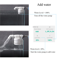 Capteur de niveau d'eau KONLEN Tuya WIFI intelligent pour réservoir, puits profond, piscine, moniteur de débit, alarme de niveau d'inondation et de fuite, contrôleur de vanne de pompe à eau