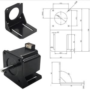Samsr Steel <b>Black</b> 23 Motor Mount <b>Bracket</b> Strong 57 Holder Fixed Seat - Product Image 2