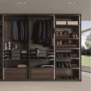 High Quality Custom Foldable Modern <b>Wardrobe</b> with LED Light for Bedroom Hospital & School Use - Product Image 4