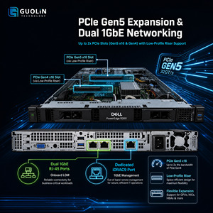 Cloud-Computing-Knoten für Filialen: Dell PowerEdge R260 1U Rack-Server für Leichte Virtualisierung und <span class=keywords><strong>ROBO</strong></span>-Server - Product Image 4