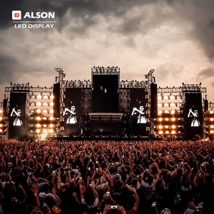 ALSON-Écran à LED commercial pour l'extérieur, location d'écran résistant aux intempéries pour les conférences, les fêtes et les festivals, installation rapide - Product Image 1