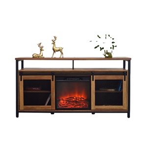 38 "pollice moderno montaggio a parete 3d camino 230V all'ingrosso interno camino elettrico casa stufe inserto Cheminee camino Led - Product Image 4