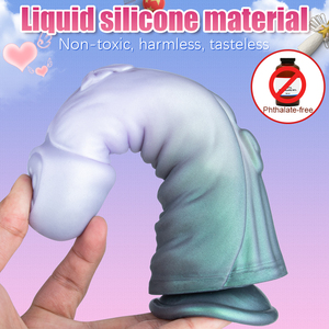 Dildo fantaisie Alien, Dildo personnage de <span class=keywords><strong>dessin</strong></span> <span class=keywords><strong>animé</strong></span> mignon avec gros nœuds, Dildo nœud animal chien avec ventouse, Plug anal en silicone - Product Image 6