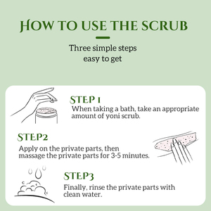 Etiqueta privada Peach Yoni Scrub para Vagina PH Balance Reparación femenina Blanqueamiento Vagina Body Scrub - Product Image 6