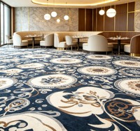 Tapis Axminster tissé à la machine de qualité commerciale, personnalisé OEM ODM, pour casino, hôtel, hall, usage de luxe, adapté aux animaux domestiques, origine Nouvelle-Zélande
