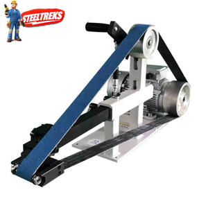 <span class=keywords><strong>Lijadora</strong></span> de Banda de Mesa Industrial, Máquina de Pulir y Lijar con Rodillo de Goma Cilíndrico - Product Image 1