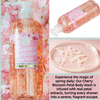 Gel Douche Exfoliant Anti-Âge Hydratant Contrôle du Sébum Effet Bulle Blanchissant Infusé à la Fragrance Longue Durée
