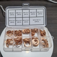 Custom Brass M8 Plain Flat Washer ISO Standard GB Model 125 Heavy Duty Oil & Gas Use