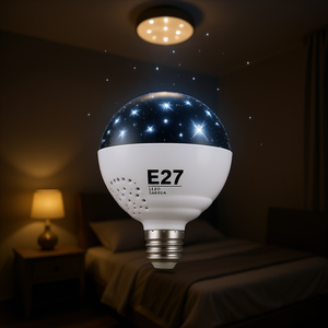 หลอดไฟ LED ท้องฟ้าเต็มไปด้วยดวงดาว E27 ขนาดเล็ก เปลี่ยนสีได้ สำหรับตกแต่งห้อง - Product Image 3