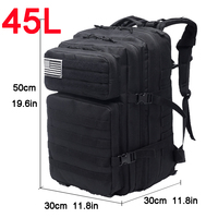45L 35L Mountaineer Randonnée Sac Hommes Touristique Escalade Corde Sacs Femmes Voyage Sac À Dos 3 JOURS PACK VOYAGE Trekking Militaires