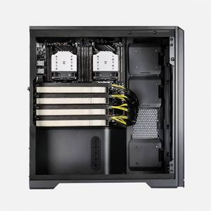 Station de travail 3D professionnelle 4GPU RTX 5090 Standard avec processeur 7532, 32 Go de RAM, H12D-8D BMC, 2000W - Vente en gros usine - Product Image 2