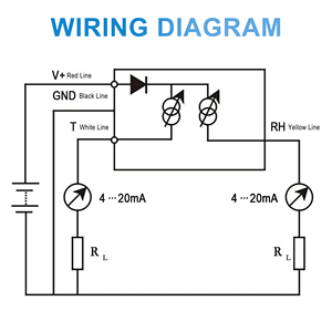 Tzone nhiệt độ và độ ẩm Transmitter nhà kính khí hậu Transmitter thủy lợi điều khiển cảm biến đất-ít nông nghiệp màn hình - Product Image 5