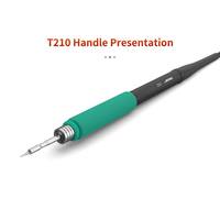Fer à souder de précision JBC T210-A, série C210, compatible avec les cartouches, en plastique et acier inoxydable, 40W, crayon à souder