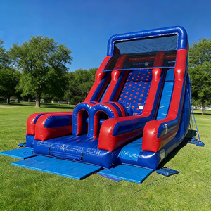 Toboggan gonflable d'extérieur commercial en PVC durable pour l'escalade, idéal pour les parcs d'attractions et les aires de jeux pour enfants - Product Image 3