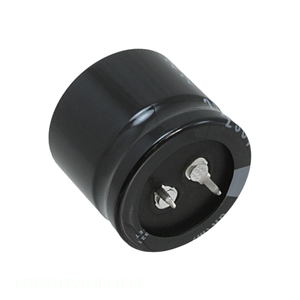 ตัวเก็บประจุแบบ Through Hole รุ่น LGR2D391MELB25 ยี่ห้อ Manufacturer Channel ความจุ 390uF 20% 200V ชนิด Snap-in - Product Image 1