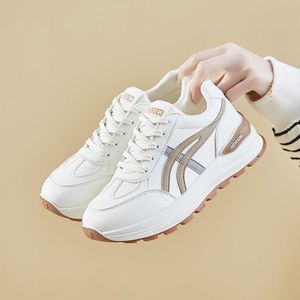 Zapatillas Casuales Transpirables Ligeras con Cordones y Suela Alta, Combinables con Todo, Novedad Primavera Verano 2025, Estilo Forrest Gump con Suela Suave Sintética - Product Image 3