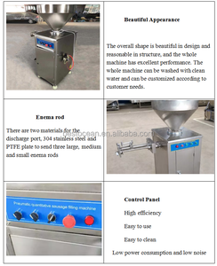 Linea di produzione della salsiccia della macchina di riempimento e di torsione della salsiccia di vendite calde dalla cina - Product Image 3