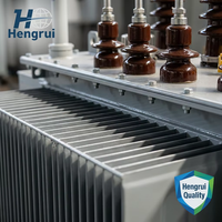 Transformateur de puissance S13 800 kVA 11 kV immergé dans l'huile, transformateur de distribution haute performance, conception modulaire pour sous-station