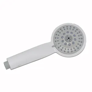Customized Faucet Mountings Wall Mounted ABS Plastic Round Spray Handheld Shower Heads
