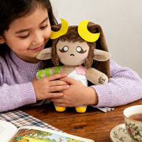 Peluche personnalisée Vierge 12 Constellations, jouet en peluche mignon pour fille avec robe, poupée en peluche anime OEM pour fans