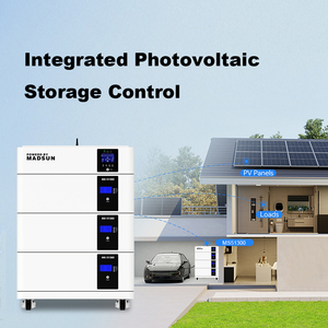 Système d'énergie solaire domestique tout-en-un Madsun 15 kWh 10 kWh 30 kWh 50 kWh, système hybride hors réseau 10 kW 12 kW 5 kW MDS-512 - Product Image 4