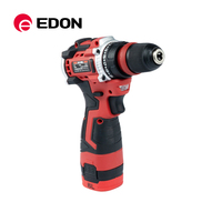 Perceuse électrique sans fil sans balais EDON Small 16V avec batterie lithium rechargeable