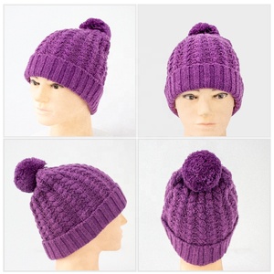 Knitted <strong>Woolly</strong> Fashionable Unisex Beanie No Logo Fur Pom Pom <strong>Hats</strong> Character Slouchy Custom Distress Winter Beach <strong>Hats</strong> - Product Image 6