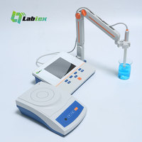 Alat Ukur PH Laboratorium Digital Benchtop Seri Labtex PH200E Rentang -2.00 Hingga 18.00pH dengan Resolusi Pengenalan Standar 0.01pH