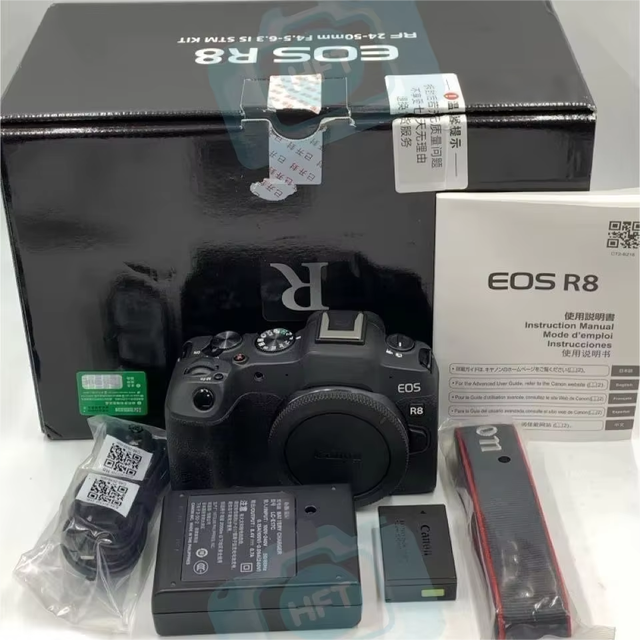 HFT Professional R8 Mirrorless Full Frame Digital Camera Wholesale CMOS Sensor HD Video Card Compatible Affordable Camera Digita