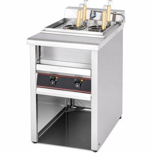 Cuiseur à nouilles électrique professionnel sur pied à quatre paniers 220V 4kW pour ramen, udon et pâtes, pour cuisine de restaurant - Product Image 1