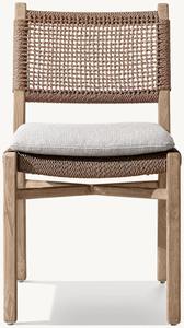 เฟอร์นิเจอร์ไม้สักคุณภาพสูงสำหรับกลางแจ้ง งานแฮนด์เมด ดีไซน์เรียบง่าย เหมาะสำหรับลานบ้าน สวนสาธารณะ เก้าอี้ไม้สัก - Product Image 3