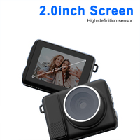 Mini 1080P HD 2.0" LCD verborgen zaklamp met ingebouwde batterijhouder, digitale zakcamera voor dagelijks gebruik, vlogs/vergaderingen/opnames