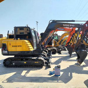 Livraison gratuite d'origine VOLVO EC60 pelleteuse d'occasion 6 tonnes mini pelleteuses d'occasion ec60c 60d pour la certification EPA CE en stock - Product Image 2