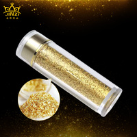 Feuilles d'or 24 carats, paillettes d'or pur 98%, feuilles d'or véritable brisées, décoration et produits de maquillage