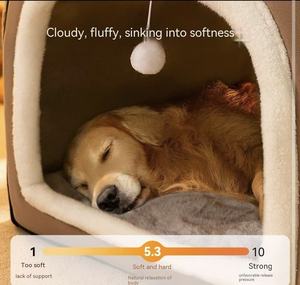 Neues meist verkauftes Hunde-und Katzen bett, warmes Haustier bett mit abnehmbarer und wasch barer Funktion, das das ganze Jahr über für Haustiere geeignet ist. - Product Image 4