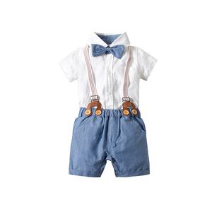 Vêtements formels pour enfants, combinaison pour nouveau-né, ensembles de pantalons en jean, fournisseur chinois - Product Image 1