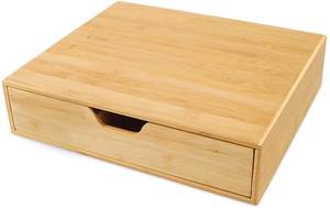 Organizzatore <span class=keywords><strong>a</strong></span> Due Livelli in Bambù per Capsule di Caffè e Utensili con Utilizzo Efficiente dello Spazio - Product Image 3