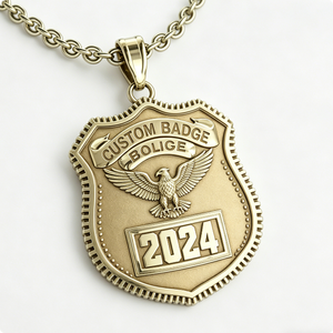 จี้สร้อยคอรูปนกอินทรี 3 มิติ ชุบทอง ออกแบบพิเศษ พร้อมตัวเลือกแบบปรับแต่งได้ สร้อยคอผู้ชายสุดเท่ห์ - Product Image 2