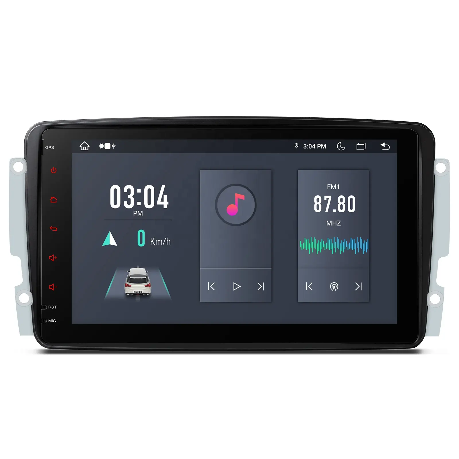 Xtrons 8 "Android 13 Autoradio Voor Mercedes-Benz W203 W639 W168 W463 W209 Android Auto Radio 4 64Gb Auto Scherm