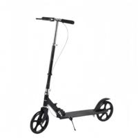 Trottinette à deux roues pour enfants, en matériau PU, mini-trottinette approuvée pour bébés avec pédale.