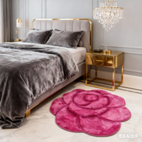 Wohnzimmer Luxus beste Qualität 3d Teppich Blume getuftete Teppiche
