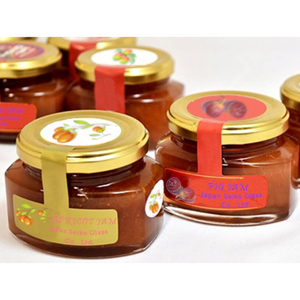 Wholesale water container 4 oz glass bottle price for jam and sauce